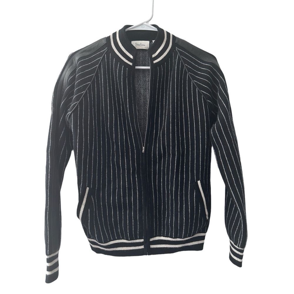 Neiman Marcus striped cashmere jackets